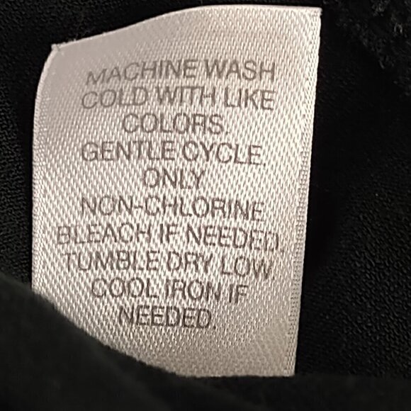 J.Jill Wearever Collection Black Sleeveless Rayon Blend Maxi Dress Size LP - Picture 11 of 11